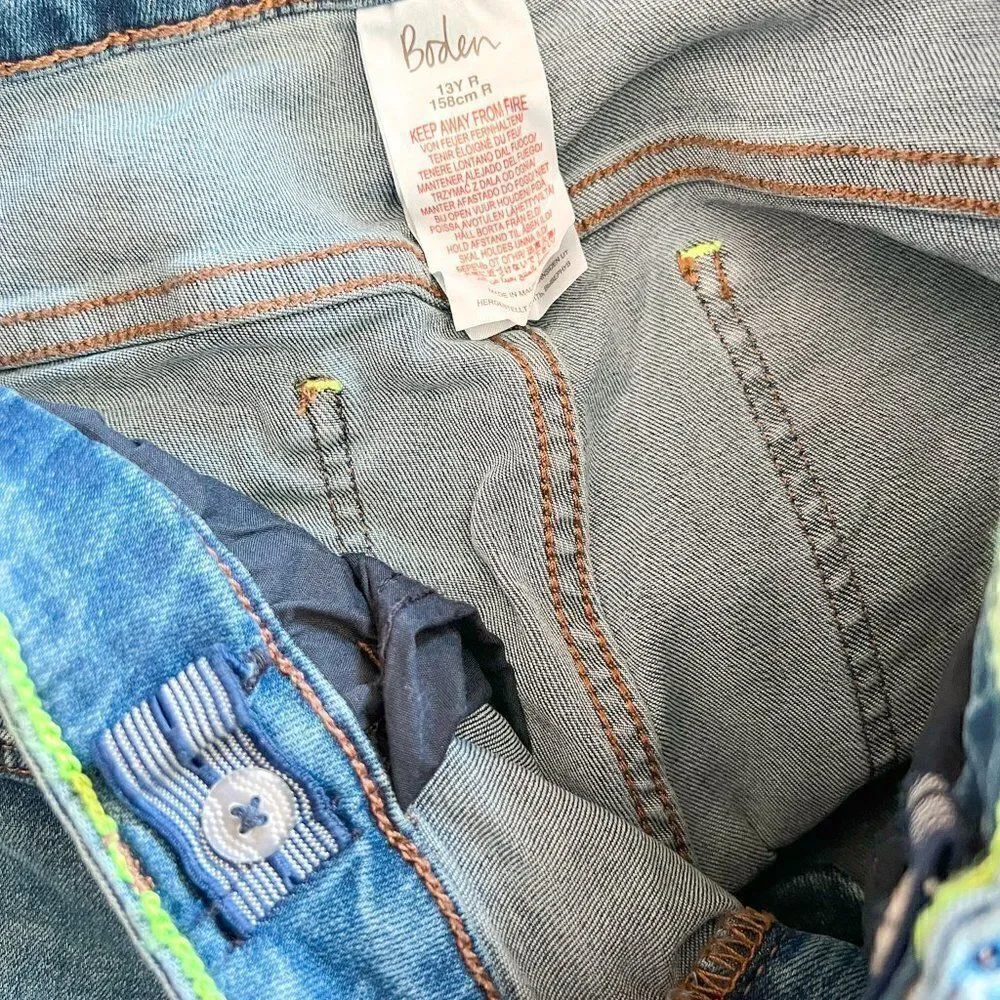 NWT! Boys Boden Adventure-flex Slim Jeans, Size 13Y - Picture 5 of 5